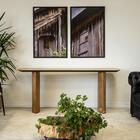 Aparador Genebra Univ 180 Cm Carvalho Amêndoa