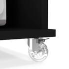 Aparador Grande De Cozinha 90cm X 157cm Preto Acetinado Olive