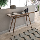 Aparador Hall De Entrada  Offwhite Pés Em Madeira Elegance