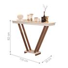 Aparador Harvin Com Pés De Eucalipto Off White