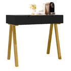 Aparador Havanna 2 Gavetas Em Mdf Com Pés Em Madeira Maciça P