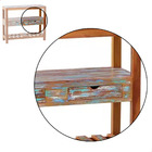 Aparador Ilha 1,5m Madeira Maciça Pátina