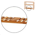 Aparador Ilha Bancada 1m Madeira Maciça Natural