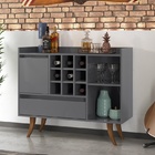 Aparador Imperial Cinza – Ej Móveis