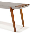 Aparador Imperial Com 02 Gavetas Nogal E Marrom Claro - 1,80m