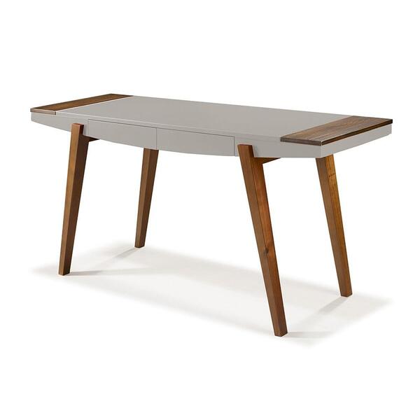 Aparador Imperial Com 02 Gavetas Nogal E Marrom Claro - 1,80m