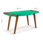 Aparador Imperial Nogal E Verde Anis