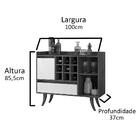 Aparador Imperial Preto - Ej Móveis