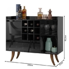 Aparador Imperial Preto - Ej Móveis