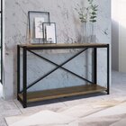 Aparador Industrial 137cm Steel Light Artesano Vermont/preto