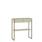 Aparador Industrial 2 Gavetas Dijon Off White Ac
