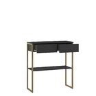 Aparador Industrial 2 Gavetas Dijon Preto Ac