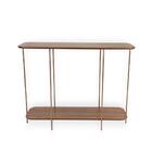 Aparador Industrial Lógica 100cm - Amêndoa/cobre