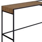 Aparador Industrial Retrô Madeira/aço 140cm York Vermont/preto