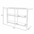 Aparador Intinity E Mesa De Centro Sky Com Tampo Em Mdf - Hb