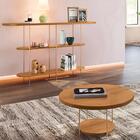 Aparador Intinity E Mesa De Centro Sky Com Tampo Em Mdf - Hb