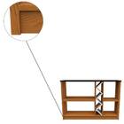 Aparador Isis Com Adega Ypê Preto Tana Decor