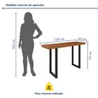 Aparador Itália Ripado Preto