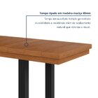 Aparador Itália Ripado Preto