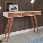 Aparador Karina 3 Gavetas 1,20xo,80m Offwhite/cinamomo