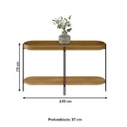 Aparador Lapin Nature/tauari Fosco - Pnr Móveis