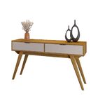 Aparador Leal 2 Gavetas Jcm Móveis Freijó/off White