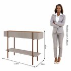 Aparador Lira  Off White/nature