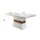 Aparador Lucy Mfd Vidro Rufato