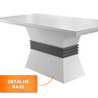 Aparador Lucy Mfd Vidro Rufato