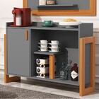 Aparador Luxo 1 Porta Onix 4084 - Jb Bechara