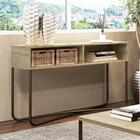 Aparador Madeirado E Tubos Ouro Velho