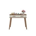 Aparador Maitê Com 02 Gavetas Nature/off White Fabrimóveis