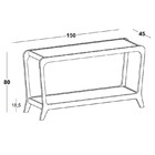 Aparador Marley – Máxima - Branco / Amarelo