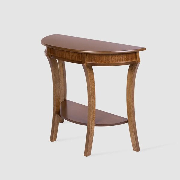 Aparador Meia Lua Em Madeira Mandarim Imbuia