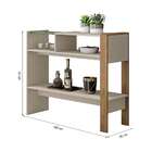 Aparador Menfis Off White E Buriti