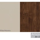 Aparador Menfis Off White E Havana