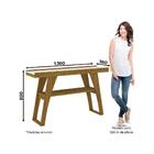 Aparador Menphis Móveis Henn Nature/off White