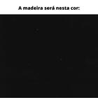 Aparador Mh-5345 Herval 160 Cm Madeira Laca Fosca Preta Vidro