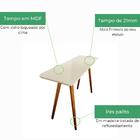 Aparador Millenium Plus Deline Decor Mel/off White