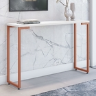 Aparador Minimalista França Branco Cobre