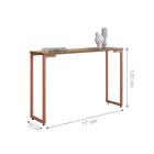 Aparador Minimalista França Castanho Cobre