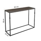 Aparador Miranda Amêndoa Negra/preto - Novabras