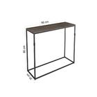 Aparador Miranda Amêndoa Negra/preto - Novabras