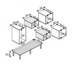 Aparador Multifuncional Travessura Branco E Madeirado