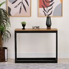 Aparador Natural & Colors 1 Prateleira Mel / Preto