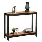 Aparador Natural & Colors 2 Prateleiras Mel / Preto