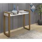 Aparador New Branco E Marrom