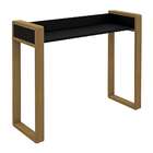 Aparador New Preto E Marrom