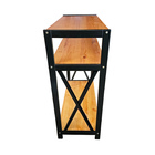 Aparador Nicho Mesa Madeira Jantar Cozinha Sala 3 Prateleiras