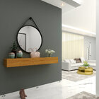 Aparador Nicho Sala Suspenso 2 Gavetas 157 Nobre Naturale - G